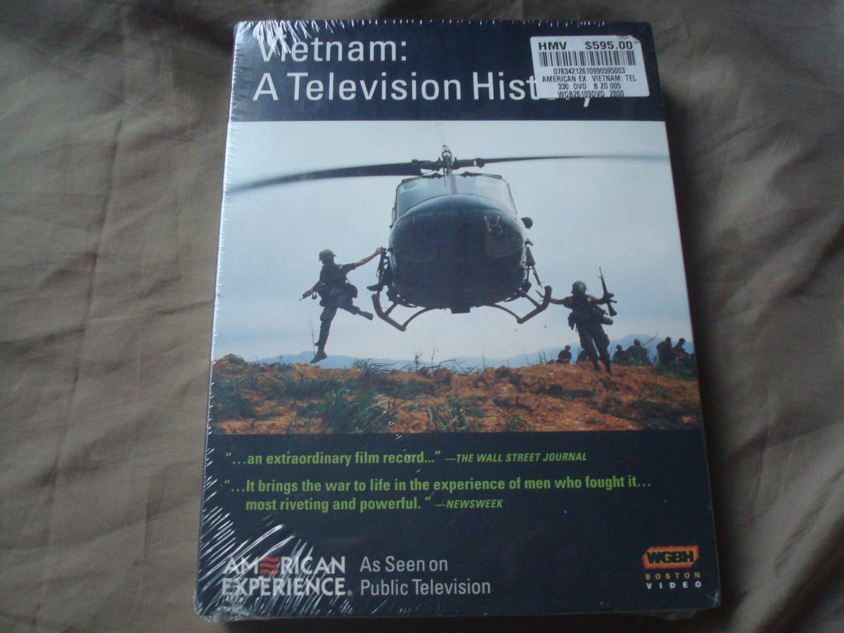  North America version NTSC 4 sheets set DVD-BOX Vietnam:A Television History Vietnam : tv. history Vietnam war News war report 