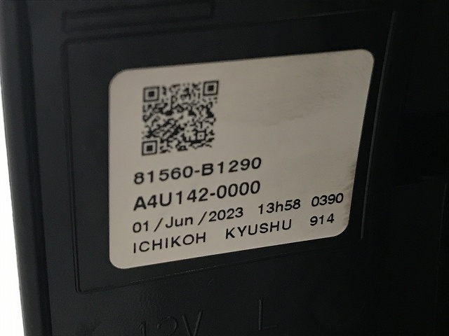 ライズ/ロッキー/レックス A200/A210/A201/A202/A/S/F 純正 左 テールランプ/ライト LED ICHIKOH D248/81560-B1290 81561-B1170(132655)_画像8
