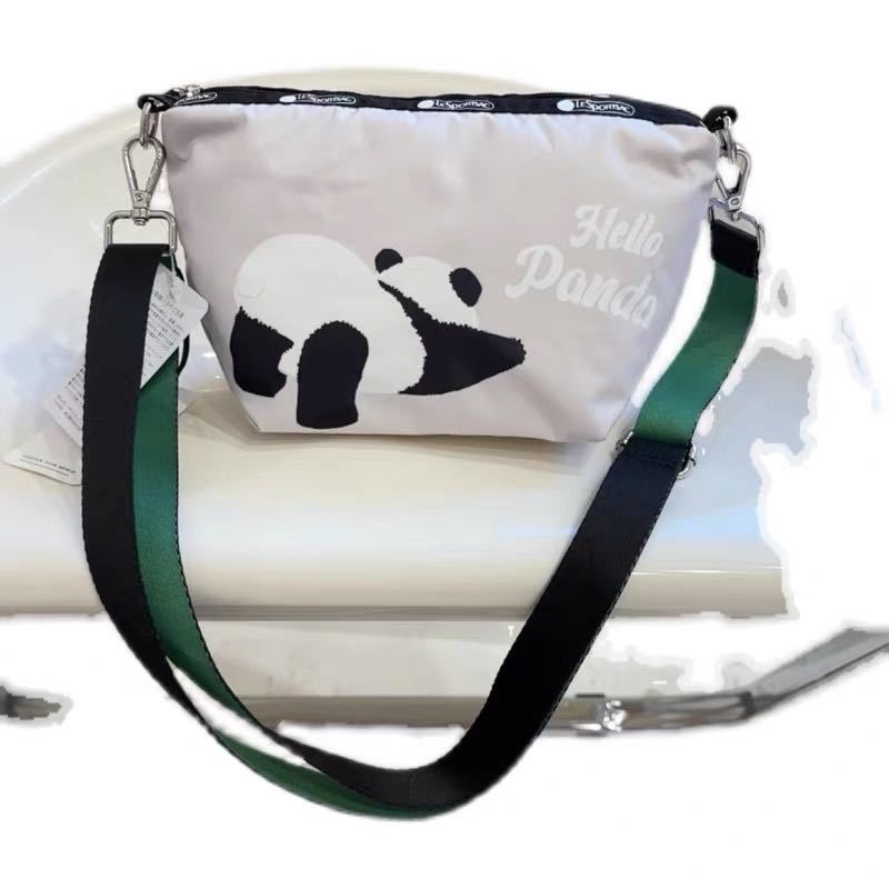 レスポートサック　panda　ショルダーバッグ　ショルダーバッグショルダーバッグ_画像4