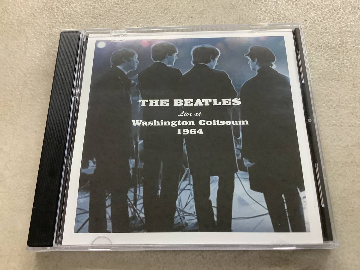 p668 CD The Beatles Live At Washington Coliseum 1964 Green Apple 　　2Ad4_画像1