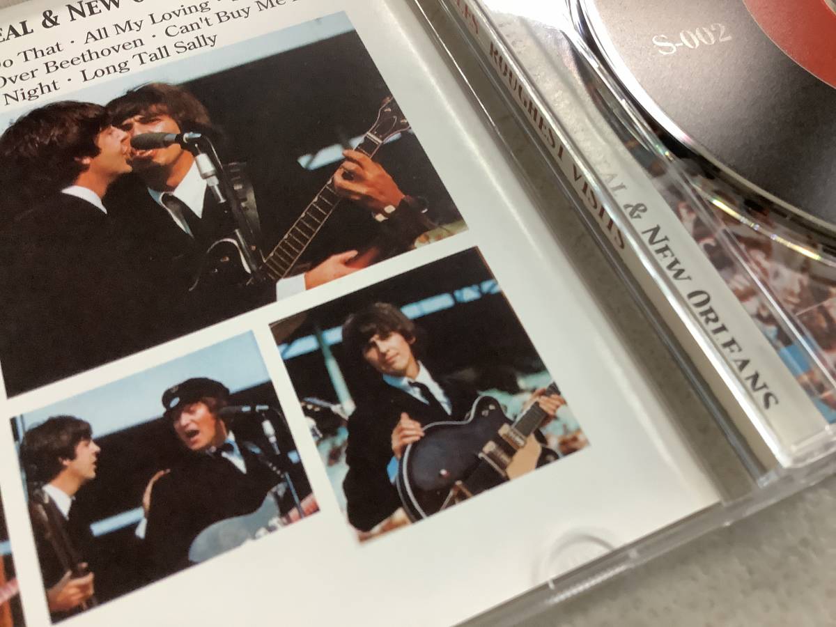 p673 CD THE BEATLES ROUGHEST VISITS LIVE IN MONTREAL ＆ NEW ORLEANS S-002 ビートルズ 2Ad4_画像4