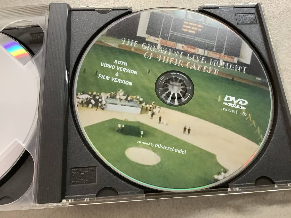 p684 DVD＋2CD THE BEATLES LIVE AT THE SHEA STADIUM 15th AUG 1965 mccd-67/68 mcdvd-02　ビートルズ 2Ac7_画像4