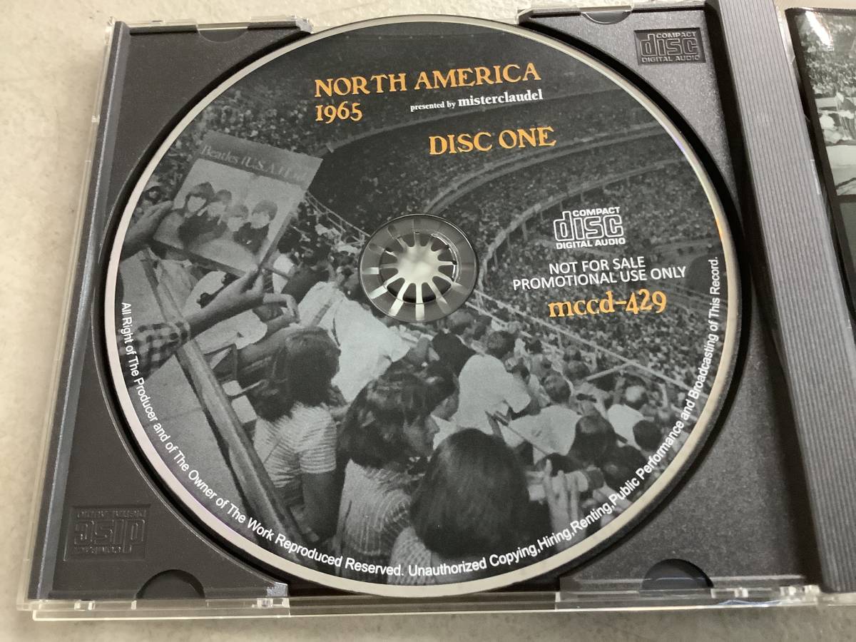 p756 2CD＋2DVD BEATLES NORTH AMERICAN TOUR 1965 mccd-429/430/431/432 ビートルズ 2Ae4_画像3