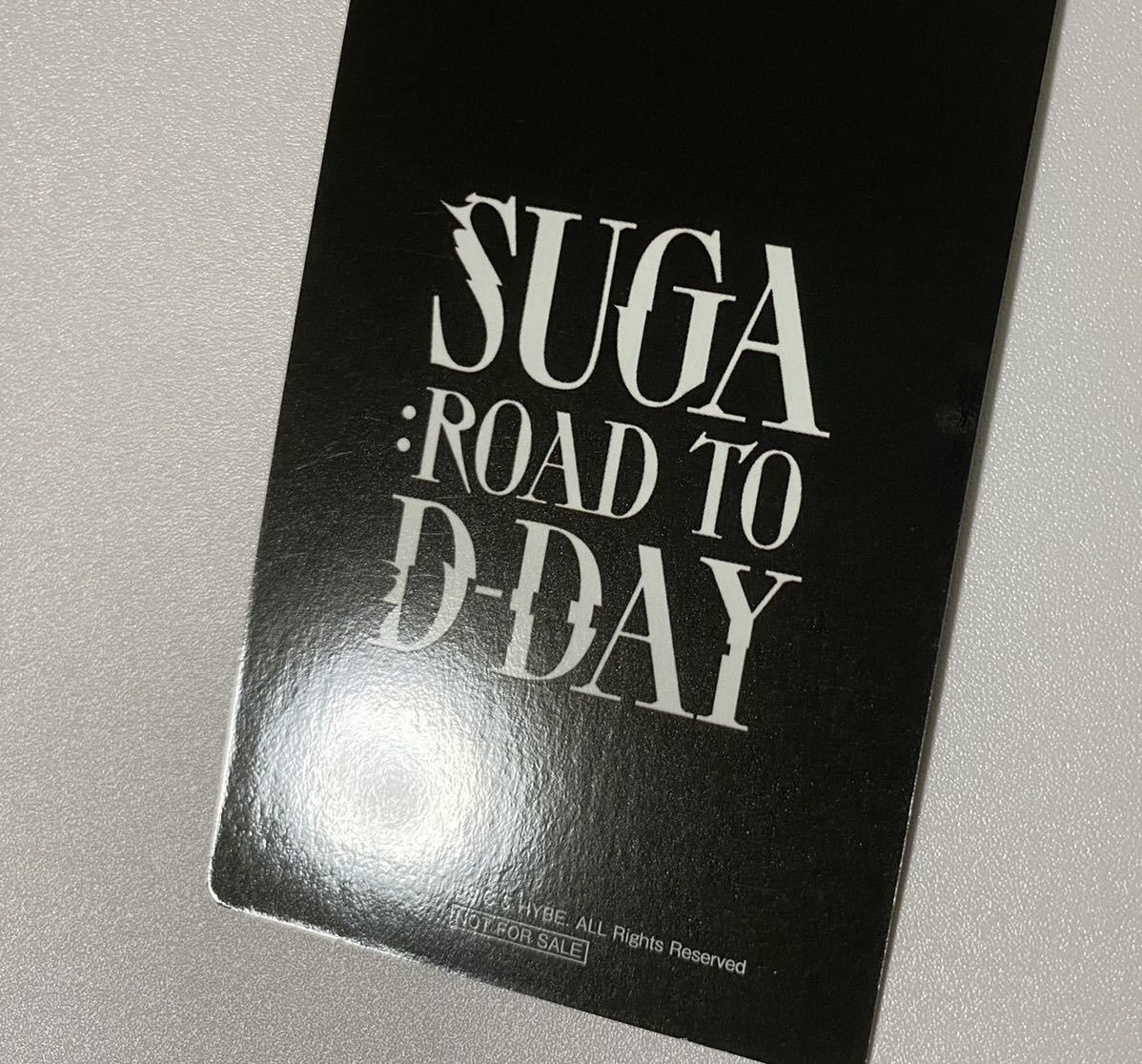 BTS 防弾少年団 SUGA：Road to D-DAY 映画 入場者特典 第1弾 トレカ ユンギ Photocardの画像8