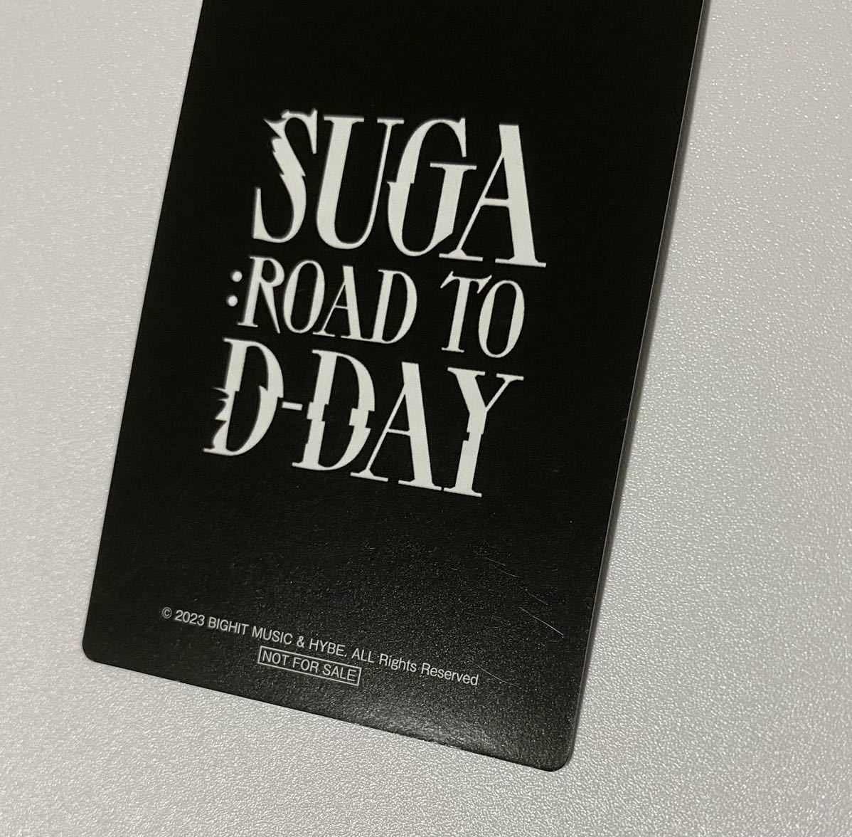 BTS 防弾少年団 SUGA：Road to D-DAY 映画 入場者特典 第1弾 トレカ ユンギ Photocardの画像6