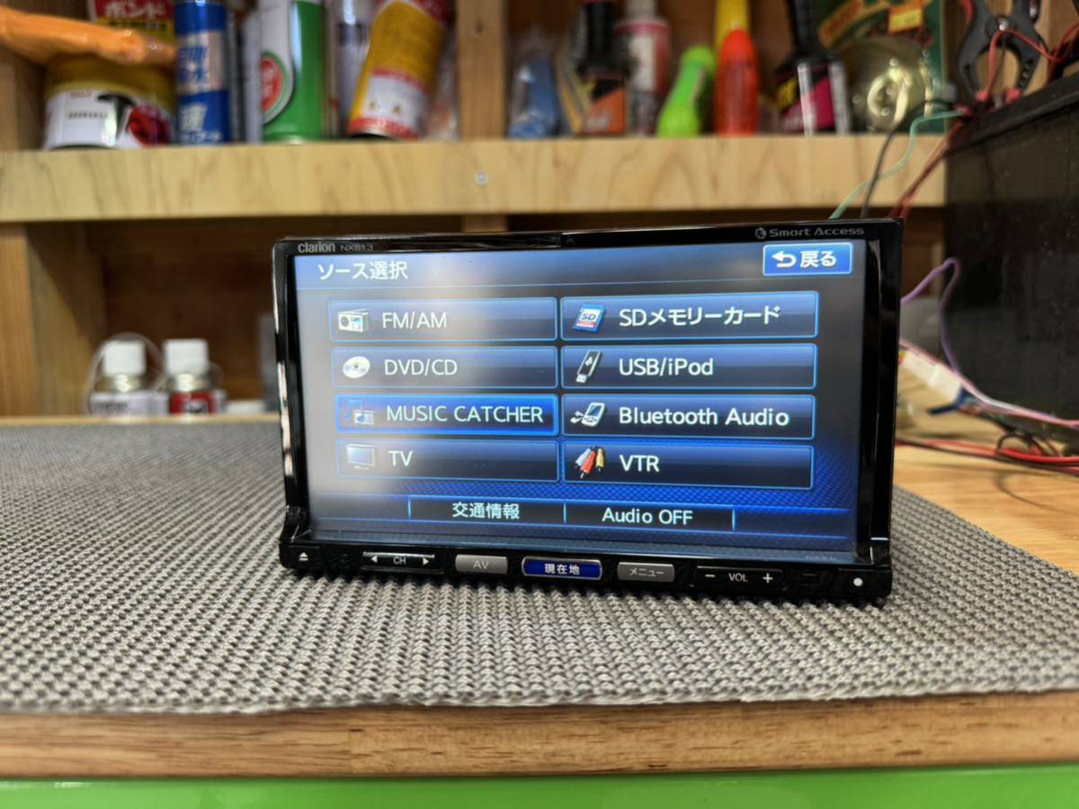 クラリオン・ナビ・フルセグTV・NX613・ドラレコ・ETC・バックカメラSET_画像6