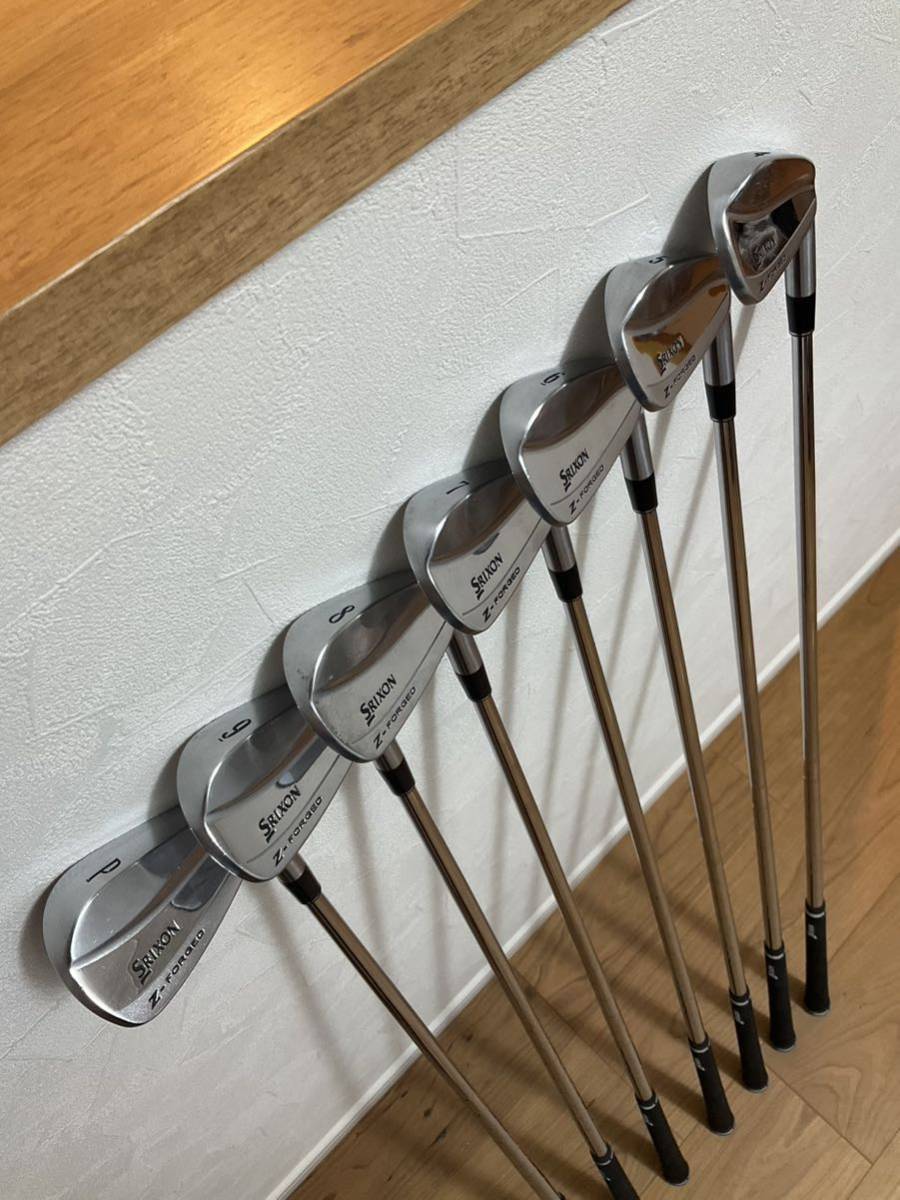 スリクソン SRIXON Z-FORGED #4-PW 7本 アイアンセット N.S.PRO MODUS3 TOUR120 (X) ダンロップ 松山英樹 日本シャフト モーダス_画像1