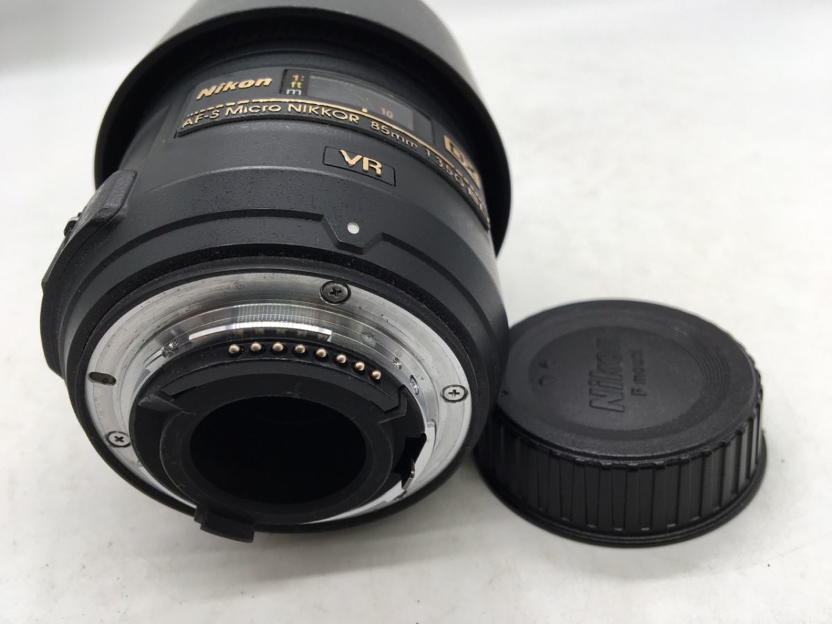 1103-215MK?4775 カメラレンズ Nikon ニコン DX AF-S MICRO NIKKOR 85mm 1:3.5 G ED VR / DX SWM VR ED IF Micro 1:1 Φ52 ブラック_画像9