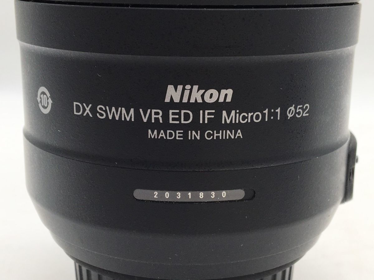 1103-215MK?4775 カメラレンズ Nikon ニコン DX AF-S MICRO NIKKOR 85mm 1:3.5 G ED VR / DX SWM VR ED IF Micro 1:1 Φ52 ブラック_画像6