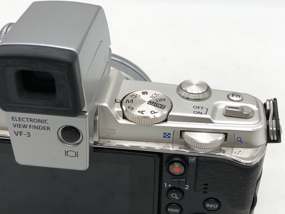 1104-023S⑨4543　デジタルカメラ OLYMPUS PEN オリンパス ペン E-P5 M.ZUIKO DIGITAL 14-42mm 1:3.5-5.6 ミラーレス一眼 充電器付き_画像7