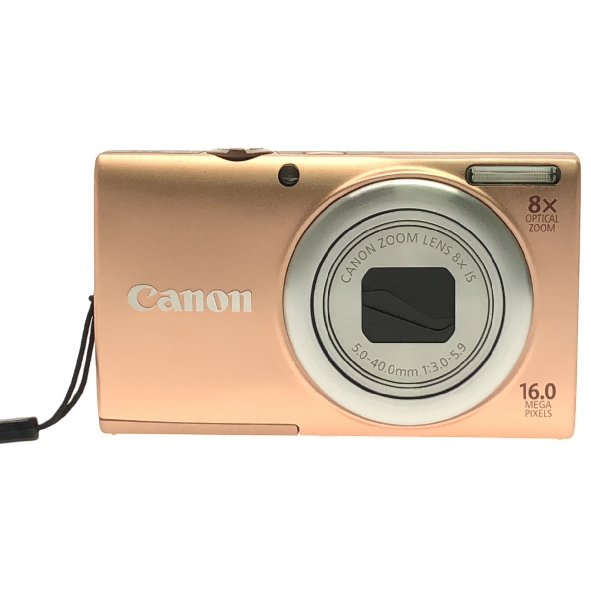 【動作美品】Canon PowerShot A4000IS PC1730 ピンク 1600万画素 手ぶれ補正 光学8倍ズーム 元箱 SDカード2GB バッテリー 充電器付属 C3872_画像4