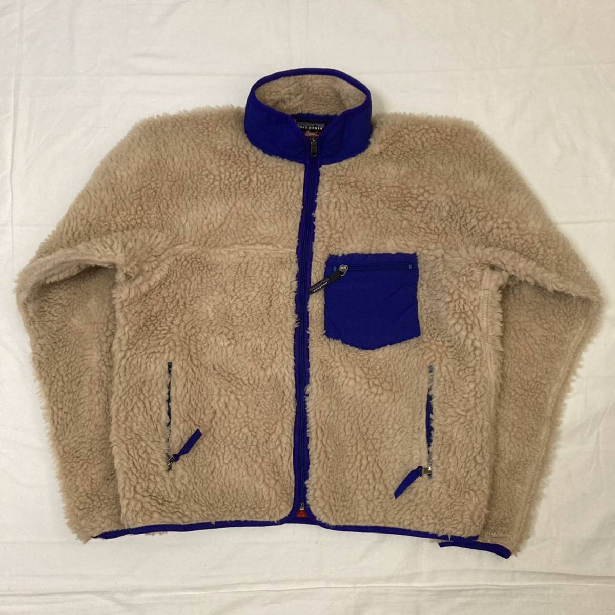 Mサイズ 新品同様【2000・デッドストック】USA製 patagonia クラシック・レトロ・カーディガン ( NAT ) Classic Retro Cardigan 希少 廃盤