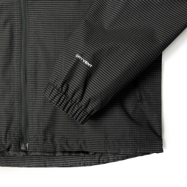 1円～!売切!【正規新品】THE NORTH FACE◆NOVELTY TNF RAIN HOODIE マウンテンパーカー US限定 2023最新 登山(M)黒 ボーダー柄 180915-65_画像5