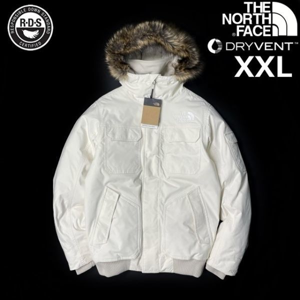 1円～!売切!【正規新品】THE NORTH FACE GOTHAM JACKET III US限定 高品質 ダウンジャケット ゴッサム 550 撥水 防寒(XXL)白 190122-150_画像1