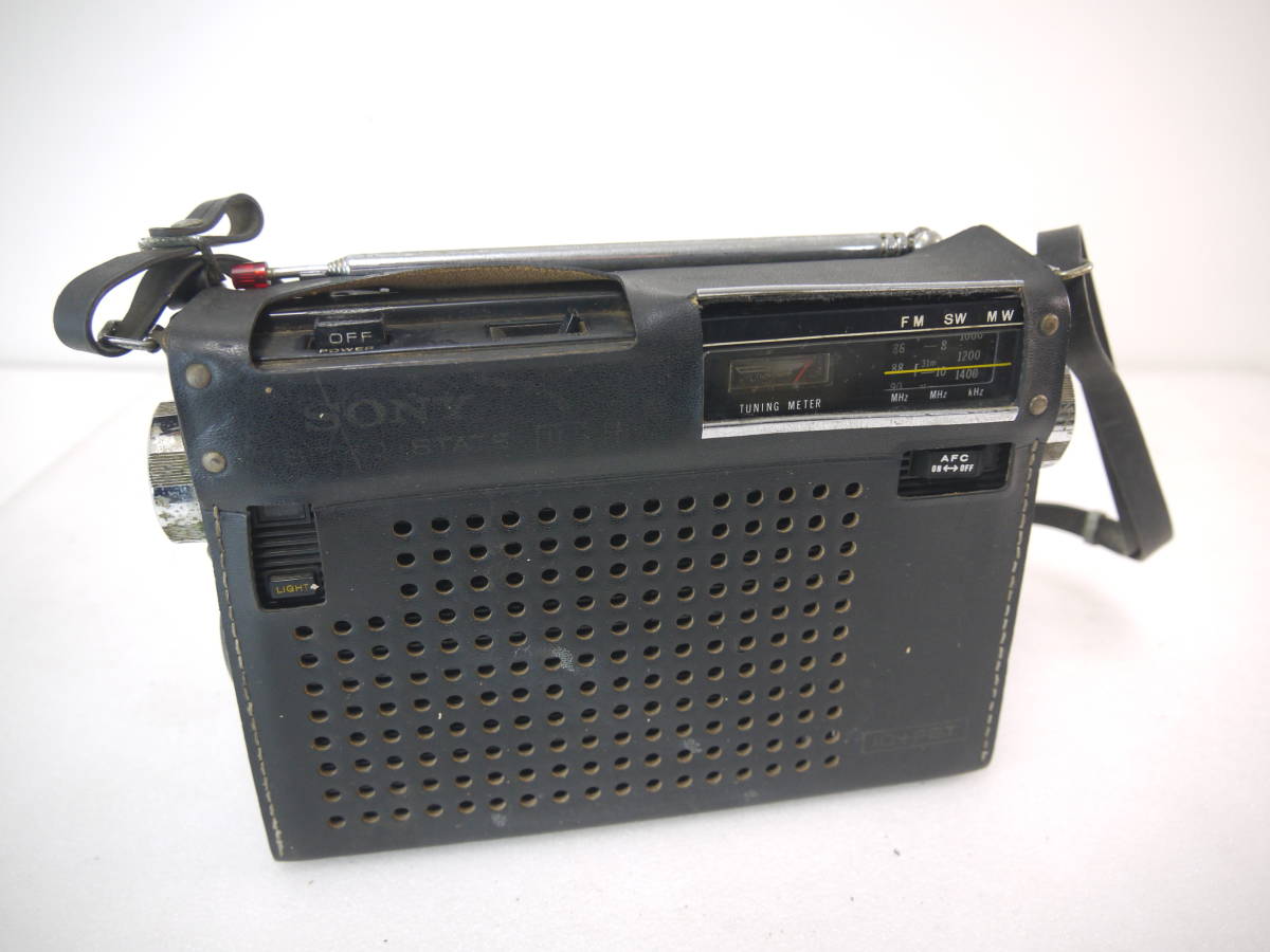 428 SONY ICF-110B 11 transistor radio FM/SW/MW 3 band radio Sony antique radio 