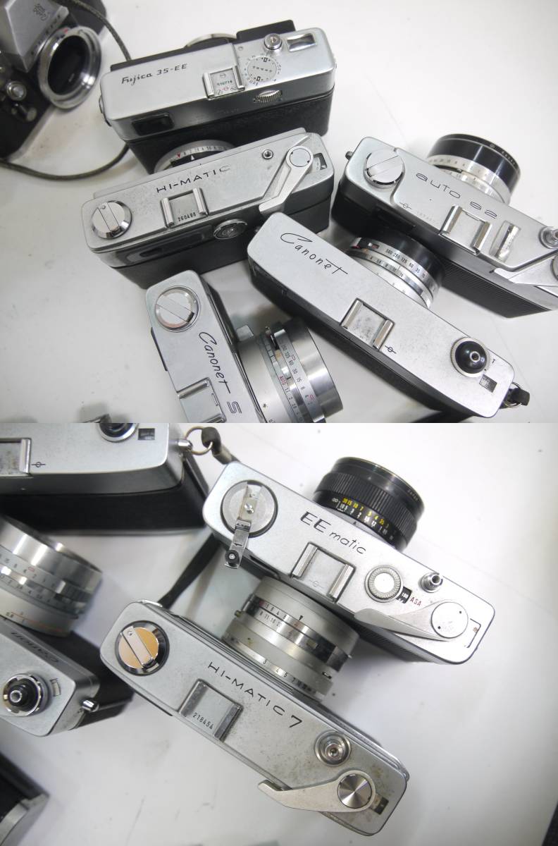 411 フィルムカメラ 24台 まとめ MF レンジファインダー PENTAX S2/SL/KM/SPF/ME/Canon FTｂ/FX/COSINA CT1EX/Konica Acom-1/RICOH XR500_画像10