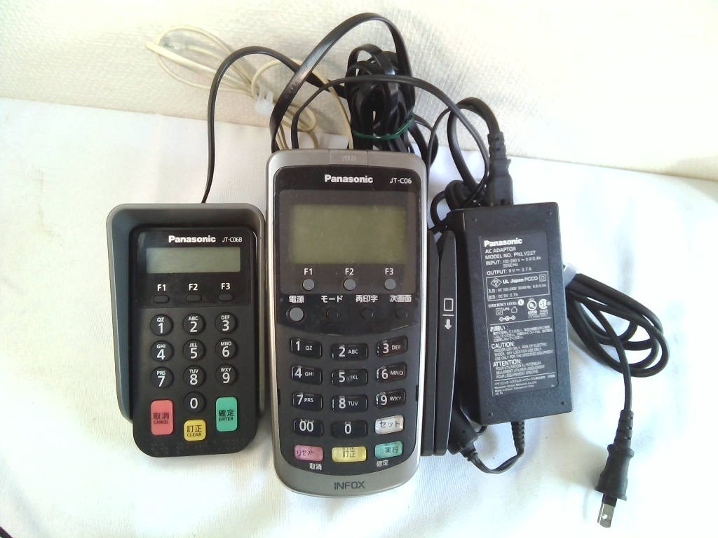 Panasonic iNFOX パナソニック カード決済端末機 JT-C06 AC Panasonic iNFOX パナソニック カード決済端末機 JT-C06 AC
