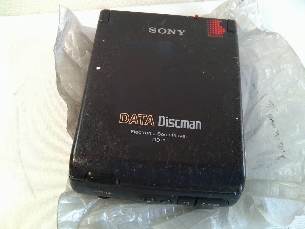 SONY　ソニー DATA Discman　 電子ブックプレーヤー　DD-1 ★現状　ジャンク
