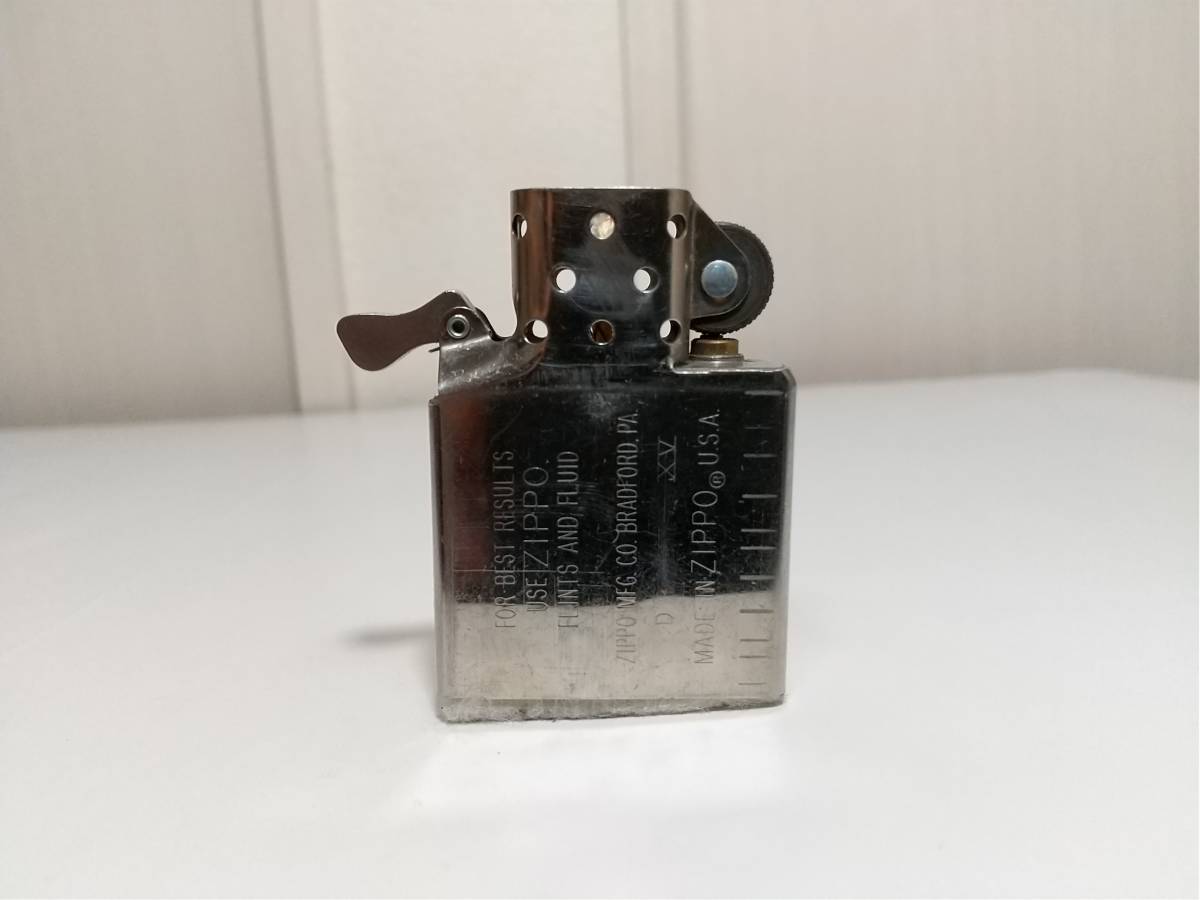 1円開始!スターリングシルバーZIPPO★キリン ファイア 限定5000個STERLING SILVER KIRIN FIRE★1999年製 使用品 ベロア箱、保証書 収納袋付_画像6