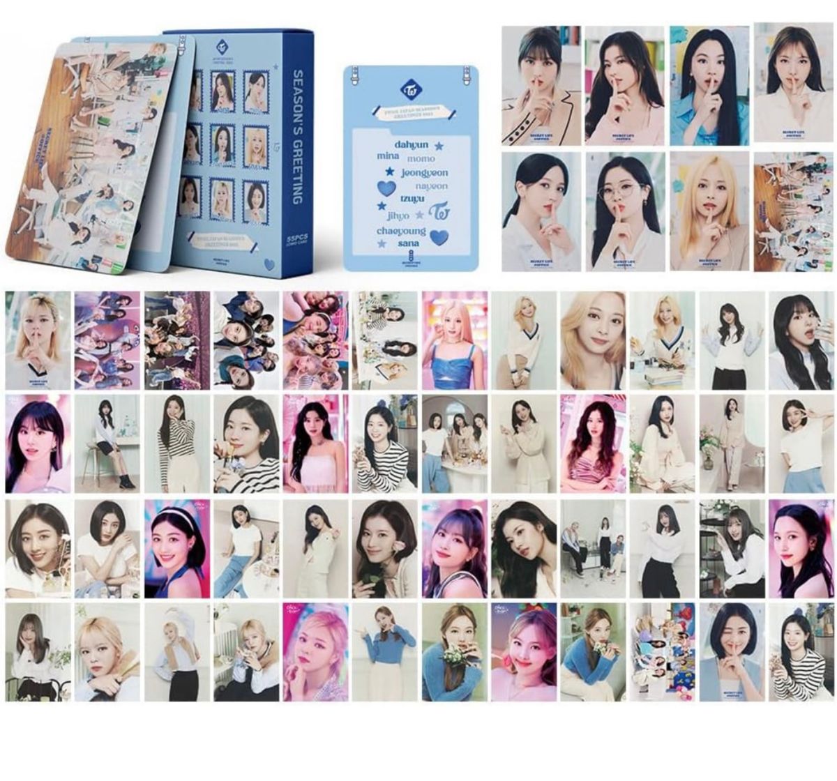 FOR TWICE LOMOカード 54枚セット『2023年 SEASON'S GREETING』 トレカ フォトカードセット