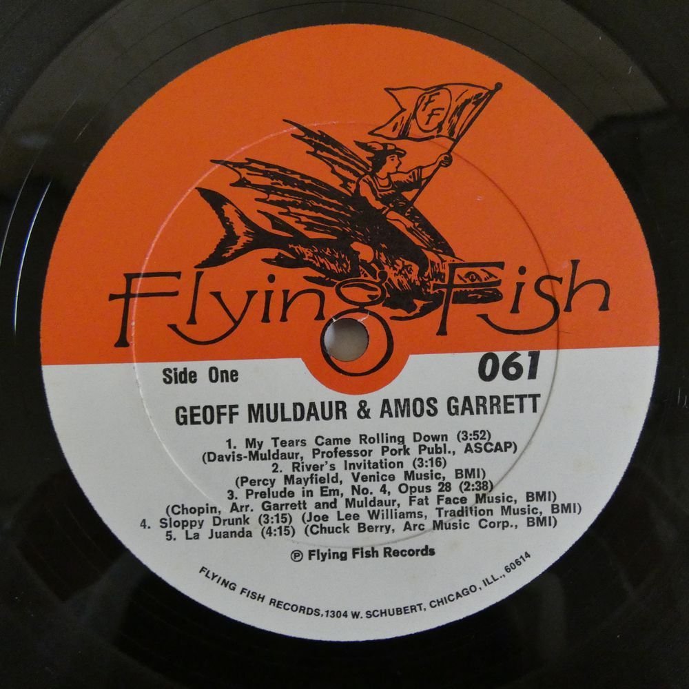 46048504;【US盤】Geoff Muldaur & Amos Garrett / S.T_画像3