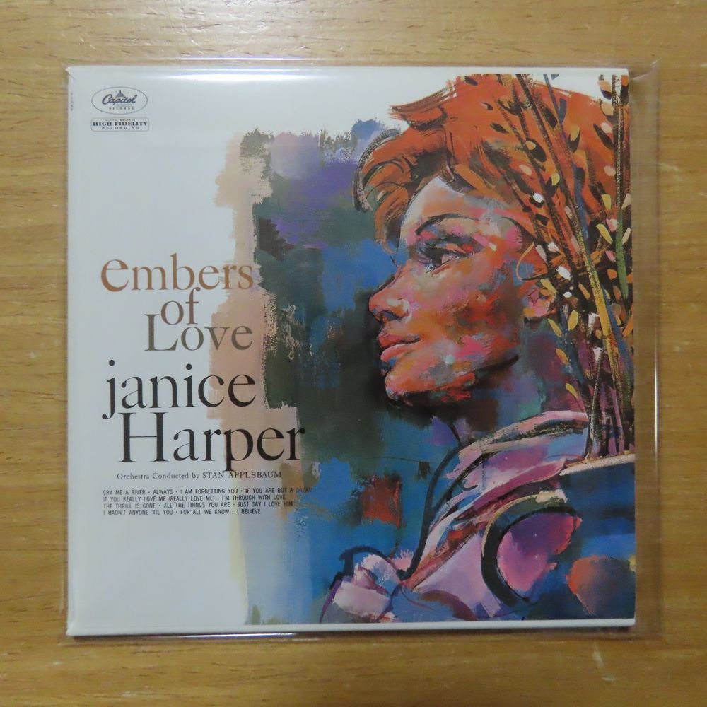41076942;【CD】ジャニス・ハーパー / エンバース・オブ・ラヴ(紙ジャケット仕様)　TOCJ-9654_画像1