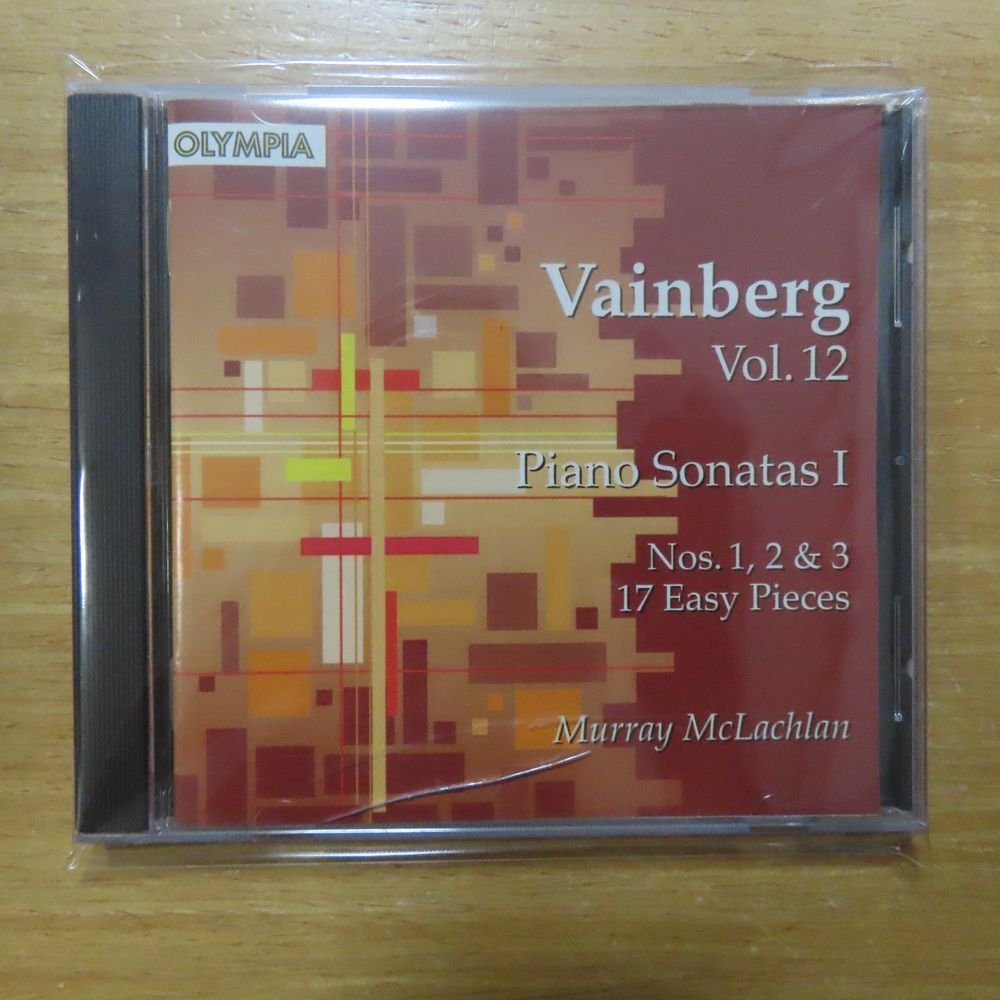 5015524405953;【CD/英盤/OLYMPIA】MCLACHLAN / VAINBERG: PIANO SONATAS NOS1-3,17, EASY PIECES_画像1