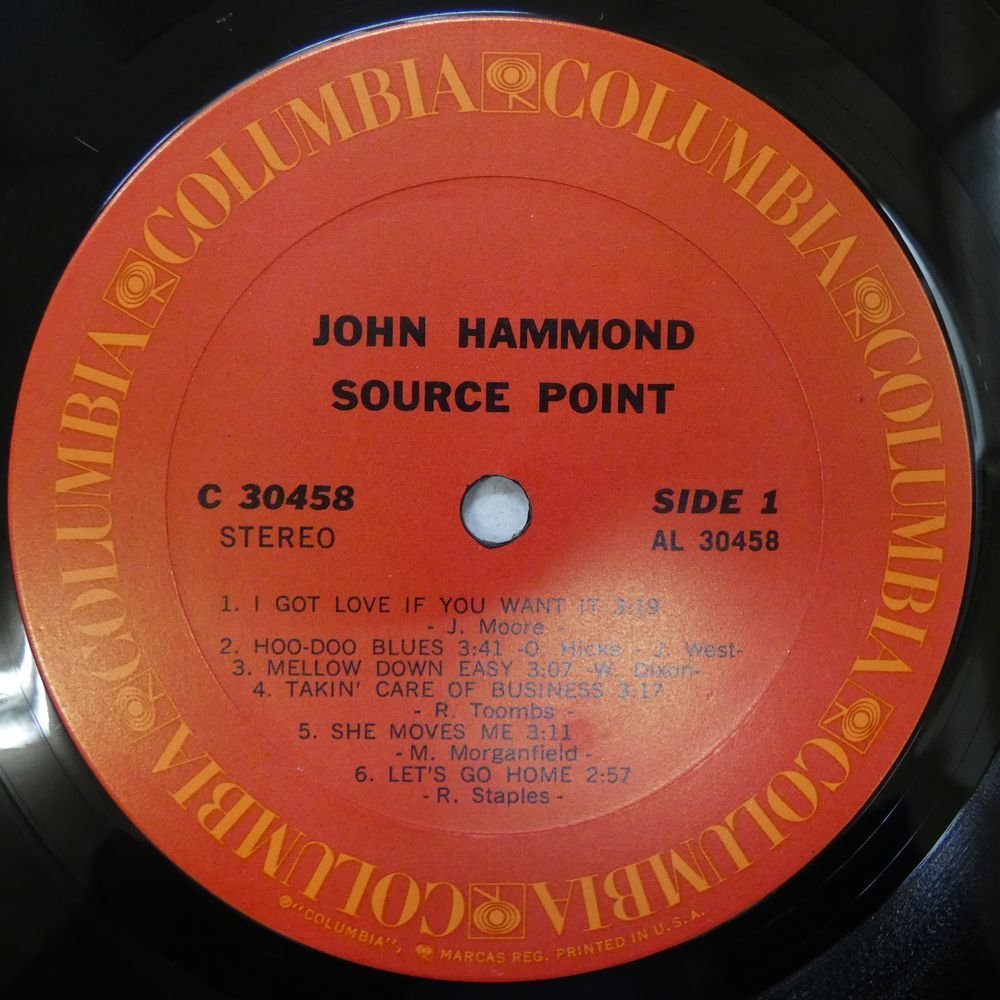46048595;【US盤/シュリンク】John Hammond / Source Point_画像3