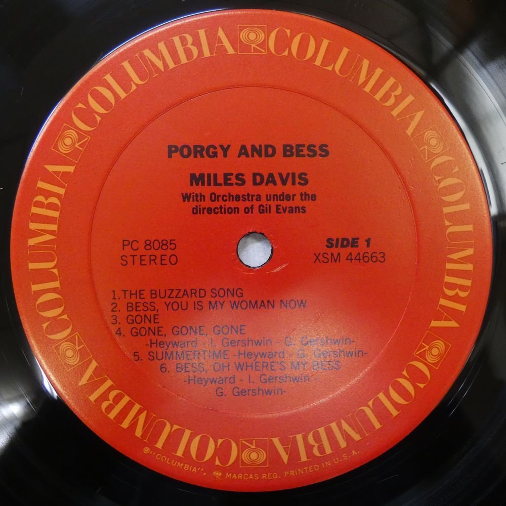 46048710;【US盤】Miles Davis / Porgy And Bess_画像3