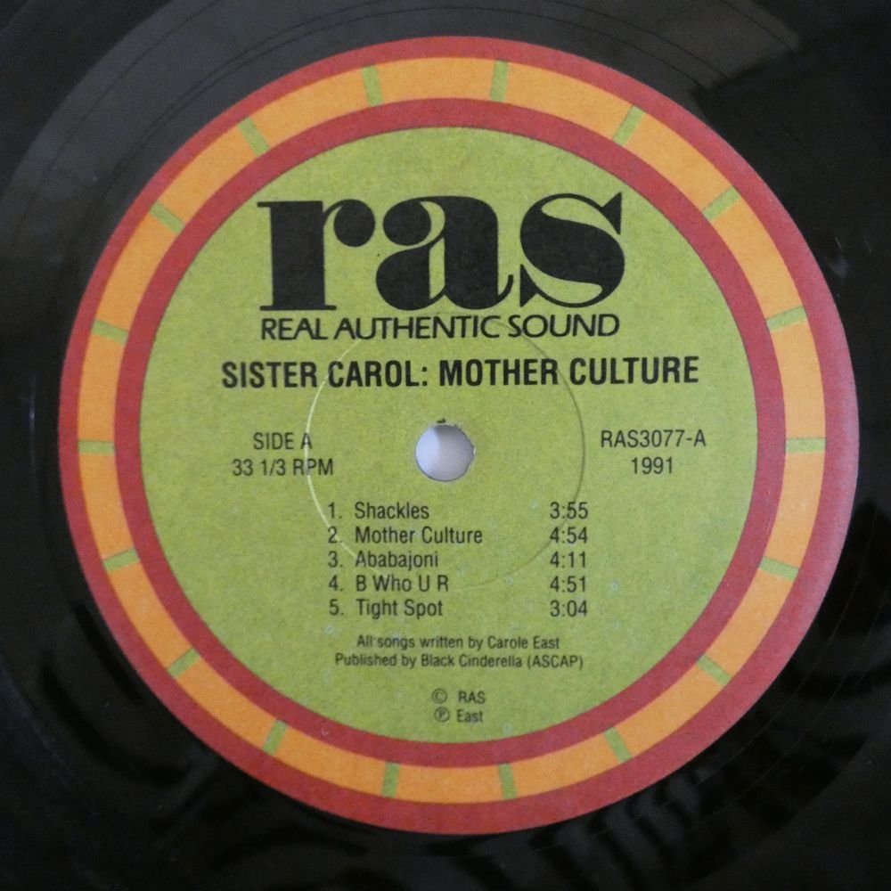 46049002;【US盤/Real Authentic Sound】Sister Carol / Mother Culture_画像3