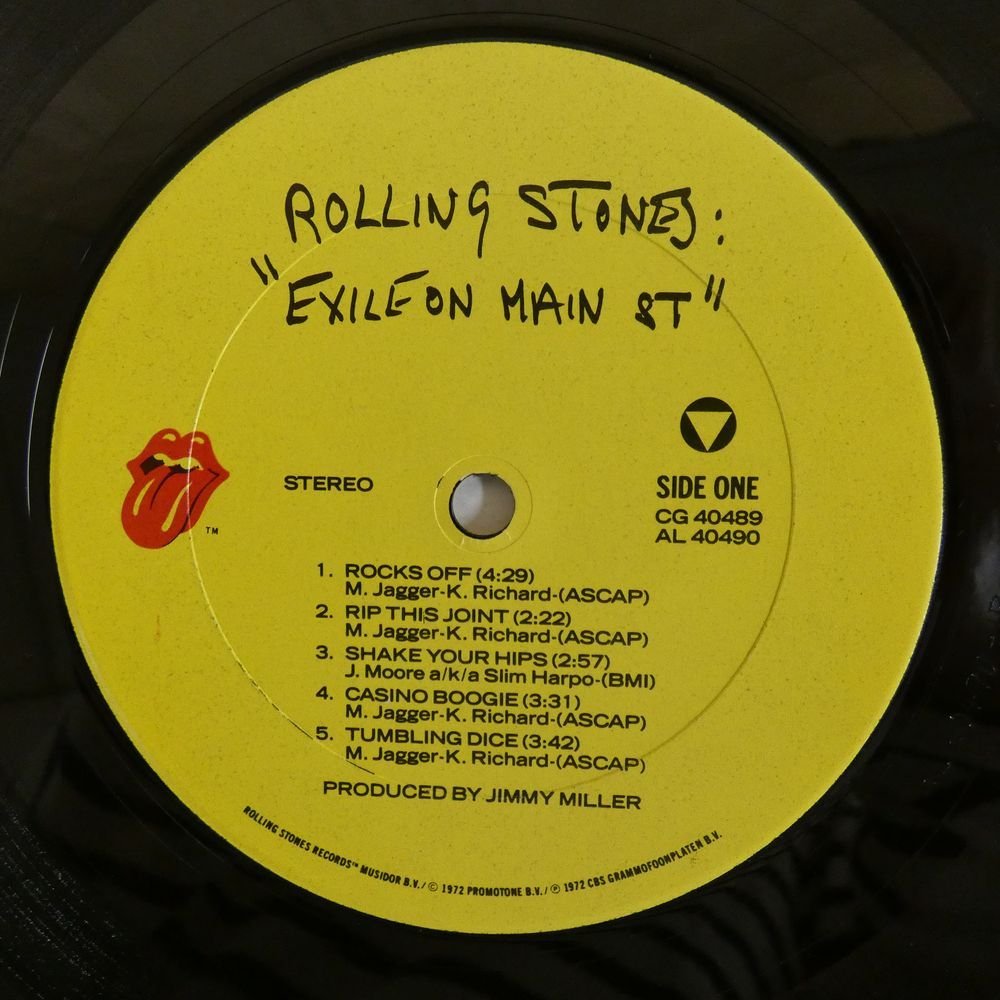46049039;【US盤/見開き/2LP】The Rolling Stones / Exile On Main St._画像3