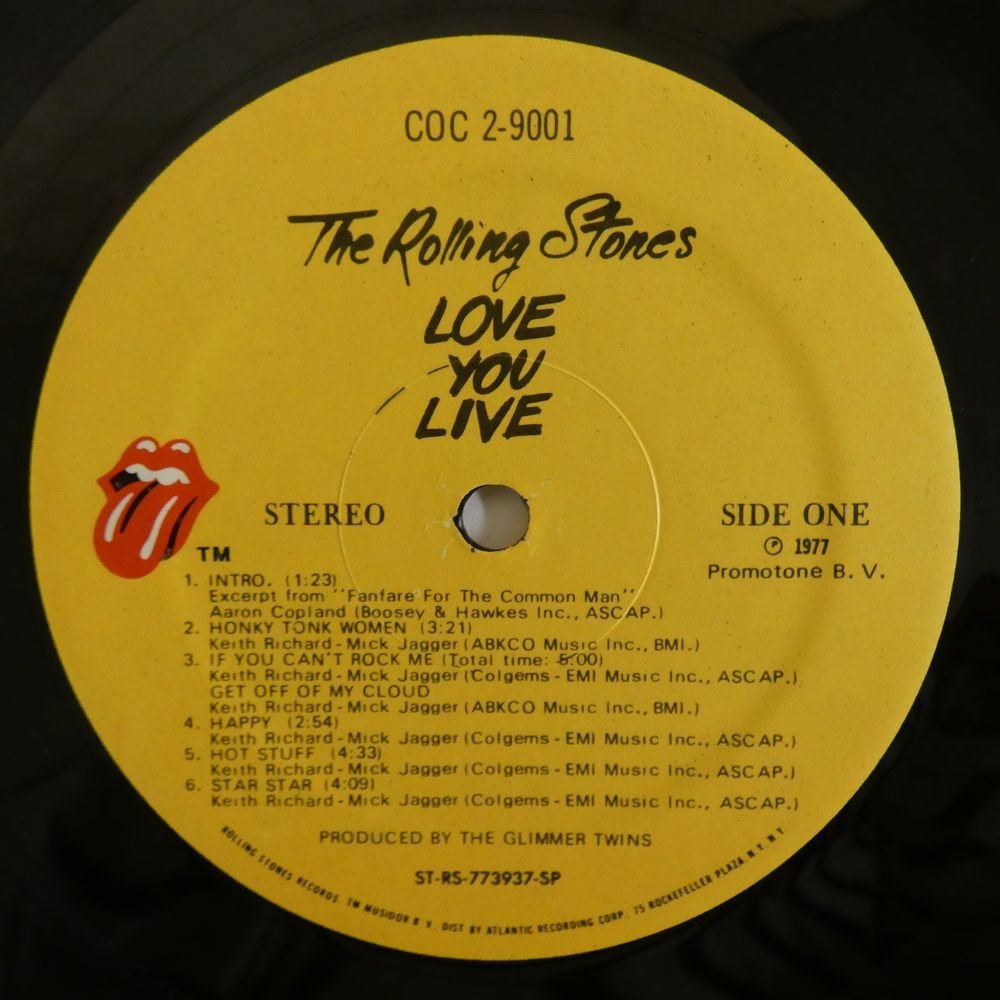 46049040;【US盤/2LP/シュリンク】The Rolling Stones / Love You Live_画像3