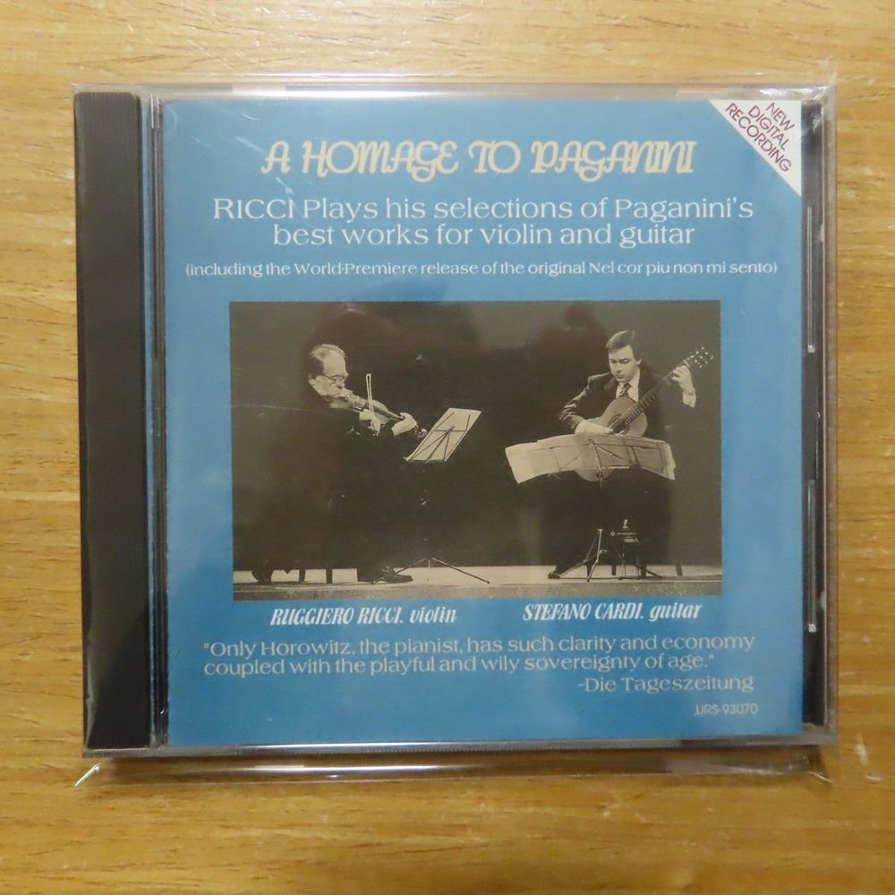 4893118930705;【CD】リッチ / A HOMAGE TO PAGANINI_画像1