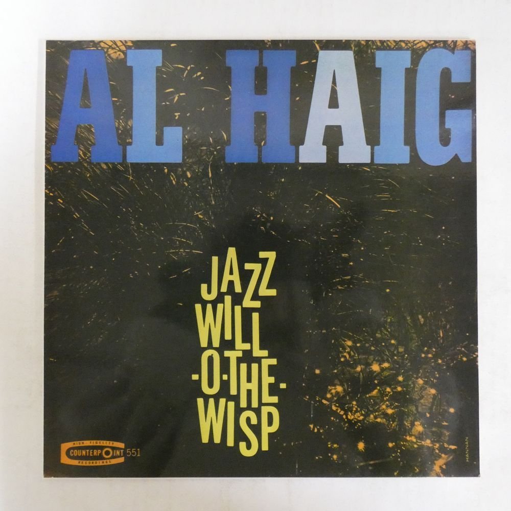 46049362;【Spain盤/FRESHSOUND】Al Haig / Jazz Will-O-The-Wisp_画像1