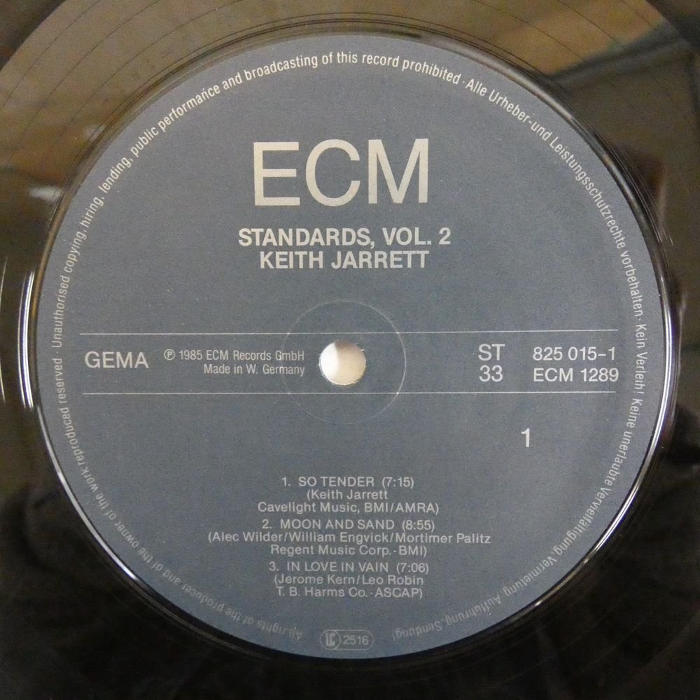 46049378;【Germany盤/ECM】Keith Jarrett / Standards, Vol. 2_画像3
