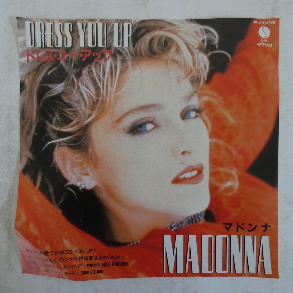 46049878;【国内盤/7inch】Madonna マドンナ / Dress You Up ドレス・ユー・アップ_画像1