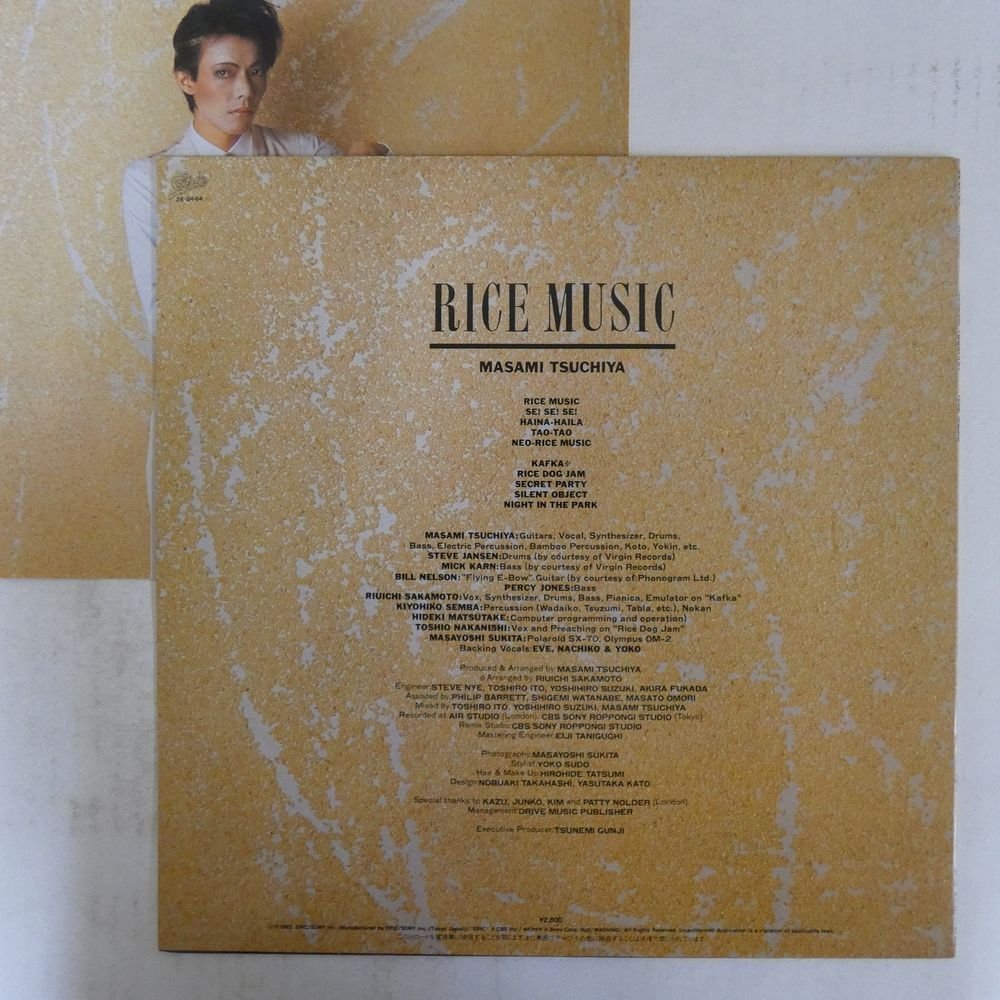 47038743;【国内盤】土屋昌巳 Masami Tsuchiya / Rice Music_画像2