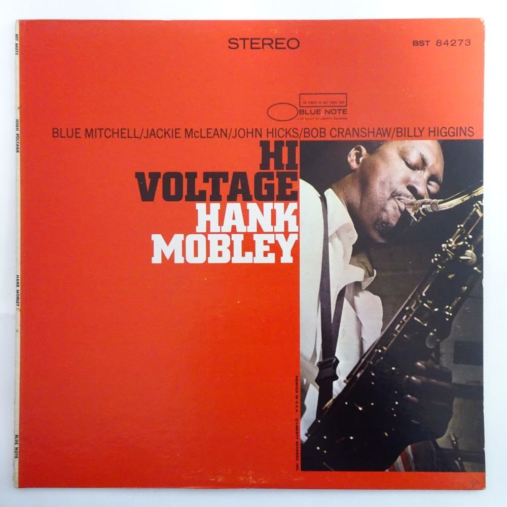 14025848;【US盤/BLUE NOTE/VAN GELDER刻印】Hank Mobley / Hi Voltage_画像1