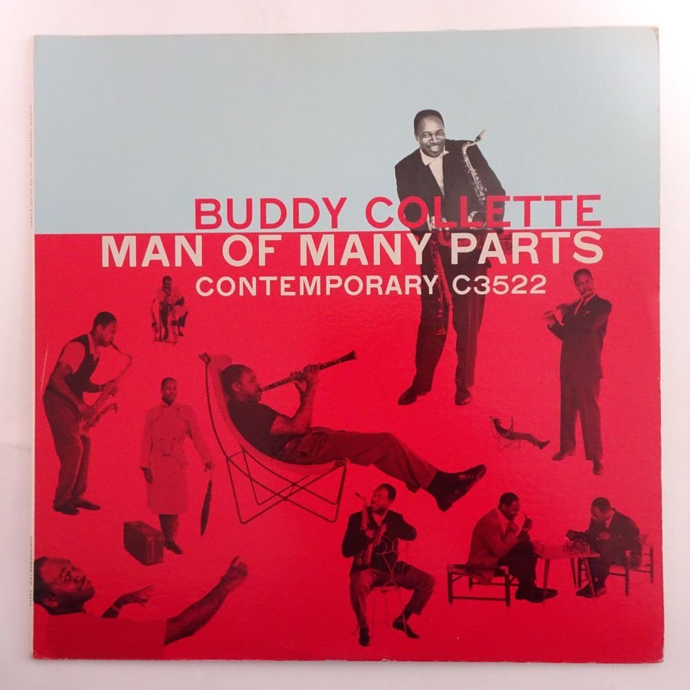 14025873;【US盤/CONTEMPORARY/艶黄ラベル/深溝/MONO】Buddy Collette / Man Of Many Parts_画像1