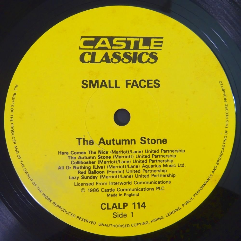 14025923;【UK盤/2LP/見開き】Small Faces / The Autumn Stone_画像3