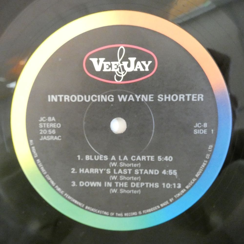 46050973;【国内盤/VEE-JAY】Wayne Shorter / Introducing Wayne Shorter_画像3