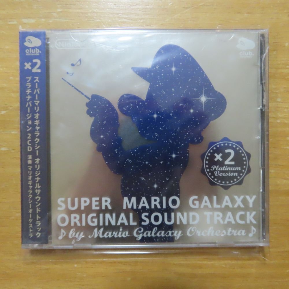 41078942;【未開封/2CD】OST / SUPER MARIO GALAXY ORIGINAL SOUND TRACK_画像1