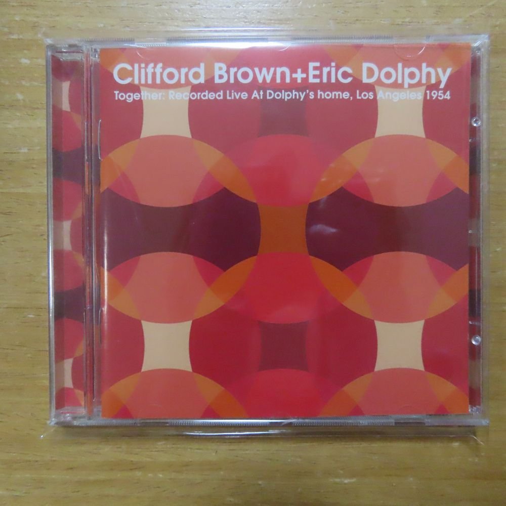 8436006496165;【CD】CLIFFORD BROWN+ERIC DOLPHY / TOGETHER 1954　RLR-88616_画像1