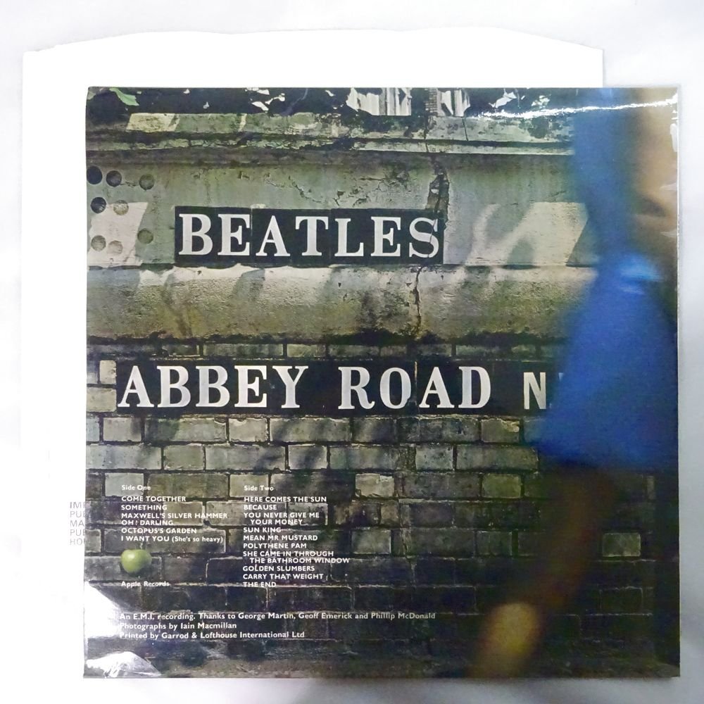 10016561;【UK初期プレス/マト2,1/フルコート】The Beatles / Abbey Road_画像2