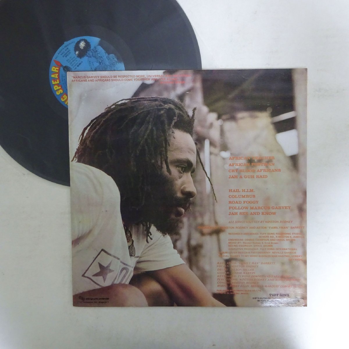 10015020;【Jamaica盤/BurningSpear】Burning Spear / Hail H.I.M._画像2