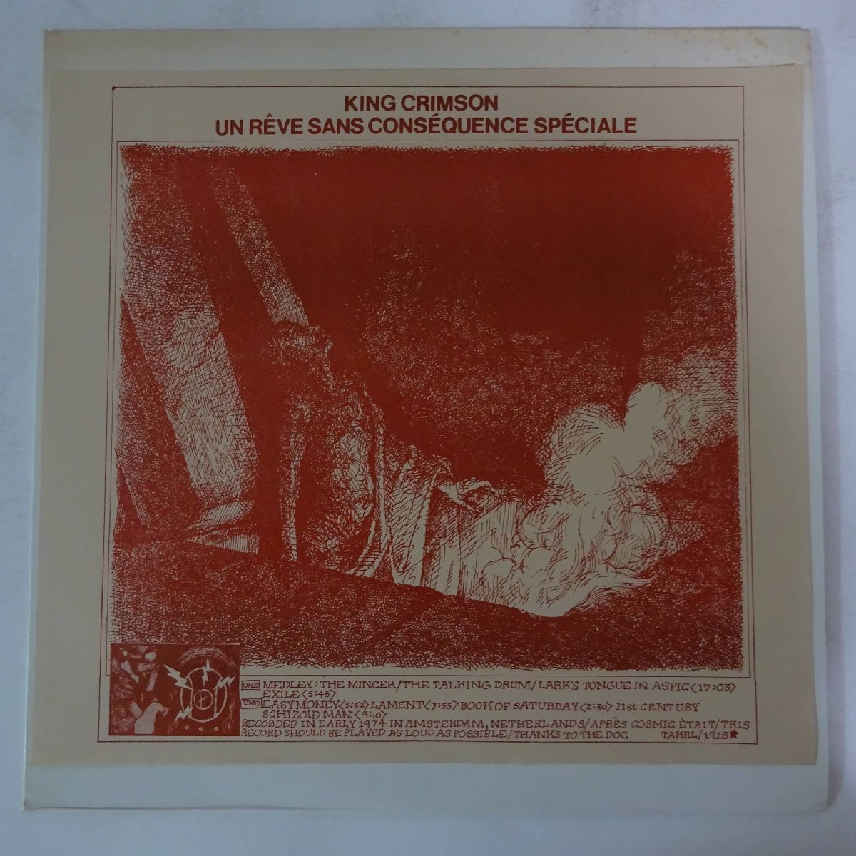 14025271;【BOOT】King Crimson / Un Reve Sans Consequence Speciale_画像1