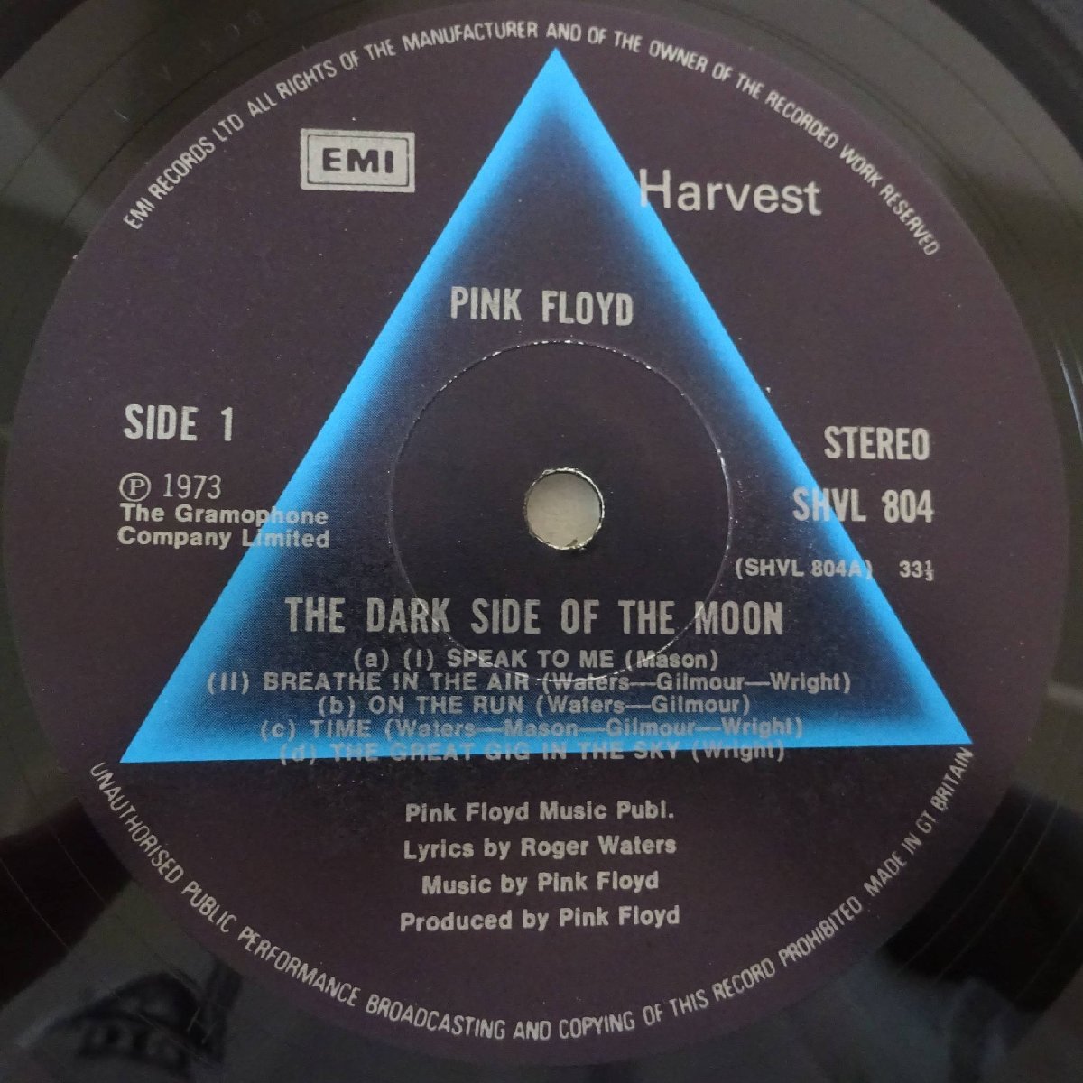 14025269;【UK初期プレス/見開き】Pink Floyd / The Dark Side Of The Moon_画像3