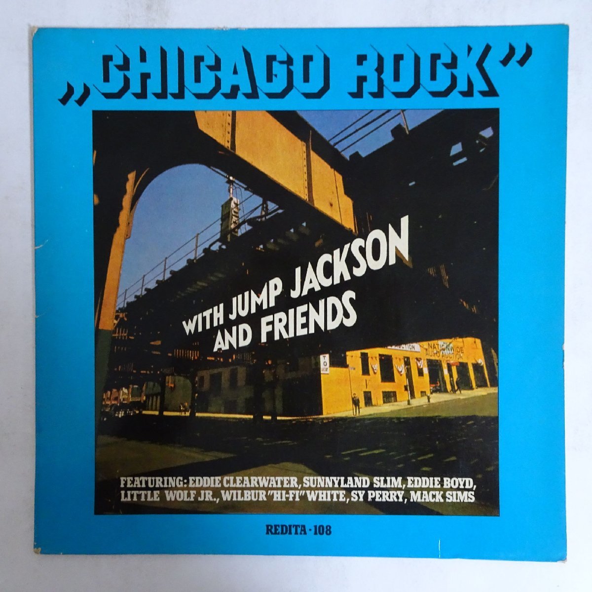 11174689;【Netherlands盤/MONO/コーティング/REDITA REORDS】Various / Chicago Rock / With Jump Jackson And Friends_画像1