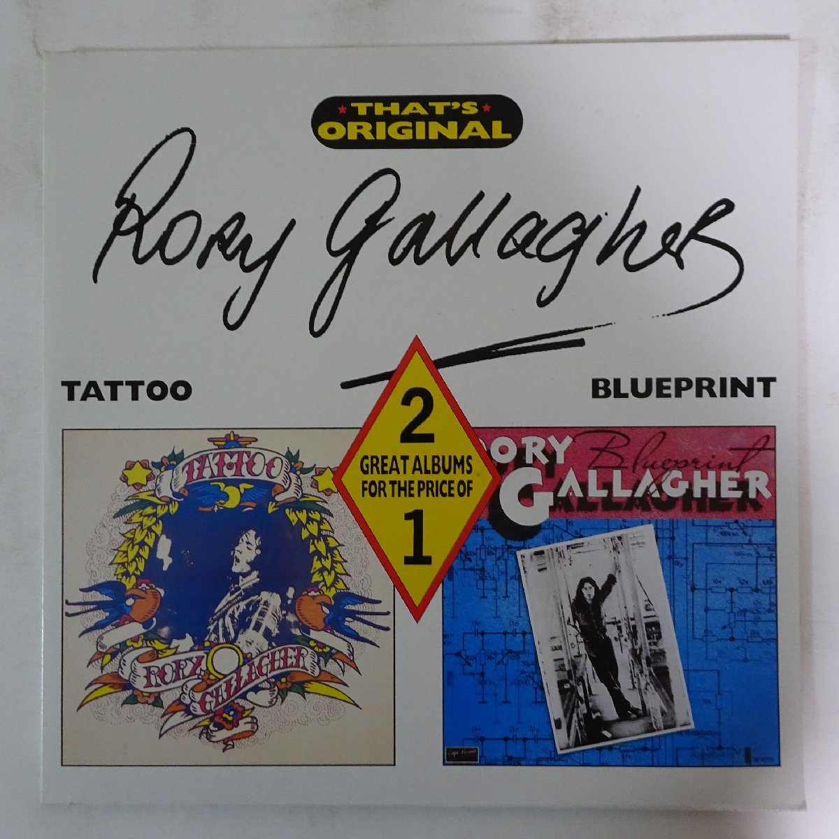 11174594;【UK盤/2LP】Rory Gallagher / Tattoo / Blueprint_画像1