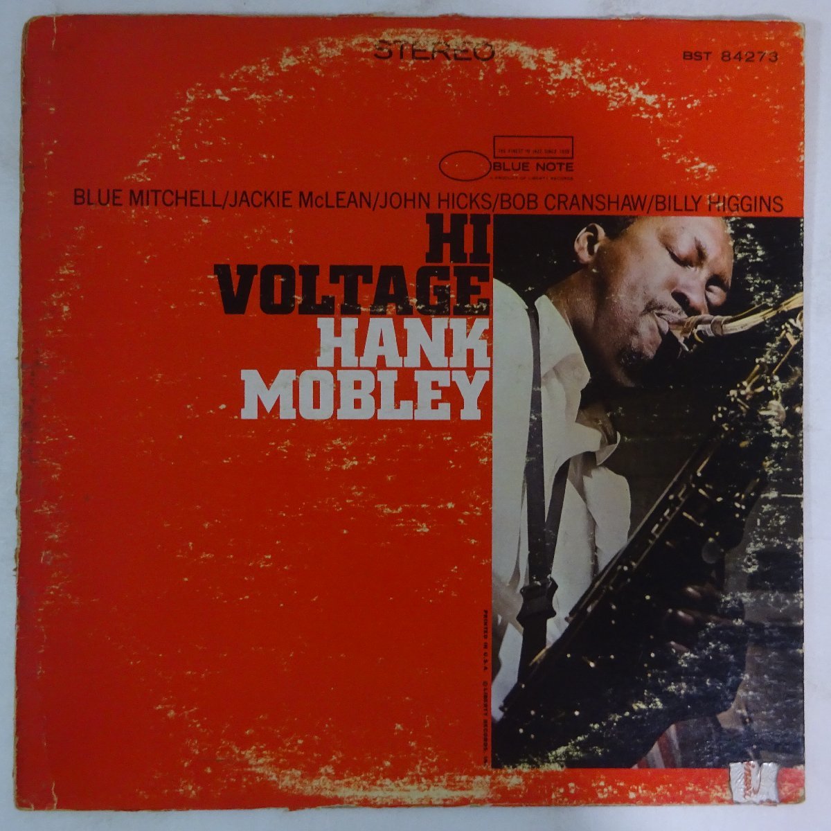 11174856;【US盤/Blue Note/Liberty/VANGELDER刻印】Hank Mobley / Hi Voltage_画像1